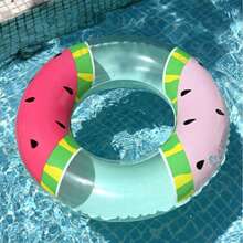 1 chiếc phao bơi bơm hơi hình dưa hấu sáng tạo, kích thước 60-90CM, phụ kiện hồ bơi, phao bơi bơm hơi, hồ bơi, tiệc bể bơi, phao bơi mùa hè cho hồ bơi và bãi biển, đồ chơi nổi thư giãn giải trí cho người lớn trong kỳ nghỉ. - màu xanh lá - Xem 3