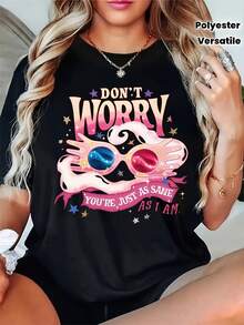 Women T-Shirts - Black - View 2