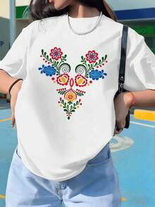 Women T-Shirts - White - View 1