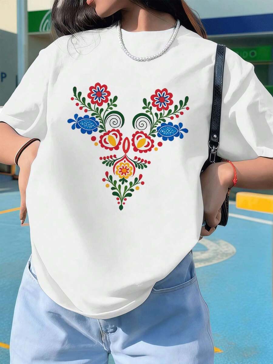 Women T-Shirts - White - View 1