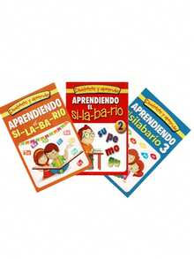 Paquete Silabario - Aprendiendo El Silabario Pack - Entrenamiento Y Diversión Para Niños. Complemento Didáctico Ideal Para Acompañar A Los Niños Por El Camino Del Aprendizaje - Conjuntos - Ver 6