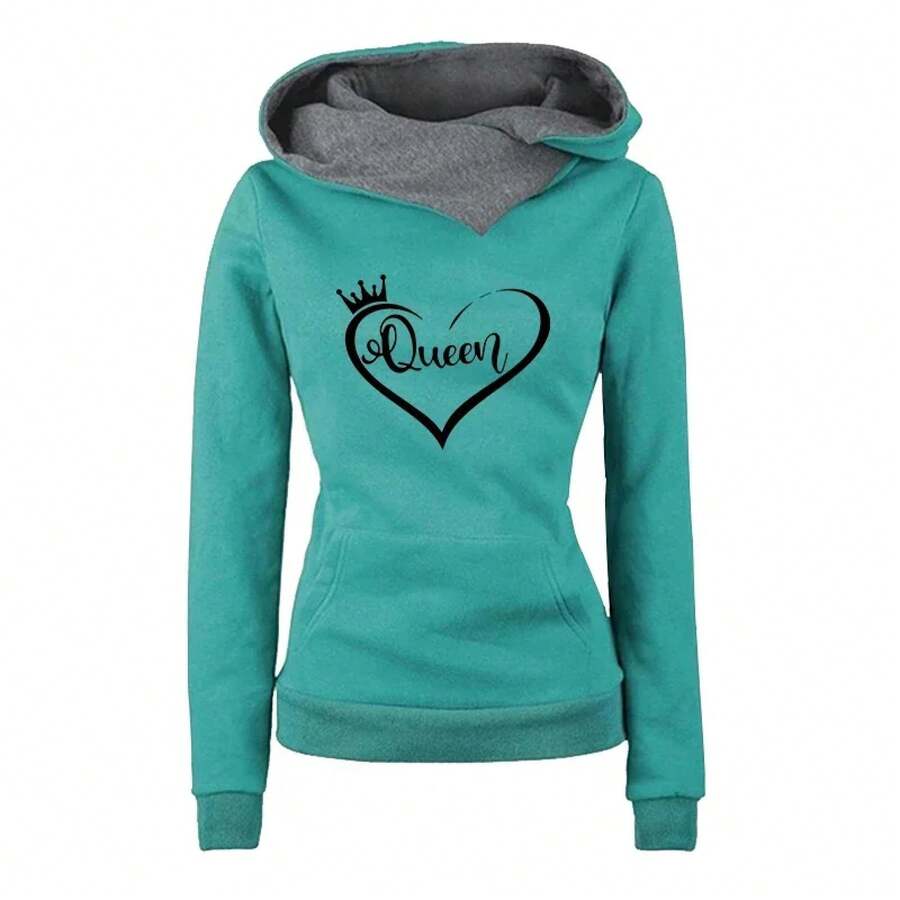 Oferta Especial: Conjunto Deportivo de Moda 2026 para Mujer - Ropa Casual para Exteriores y Uso Diario, Pantalones de Chándal y Sudadera de Manga Larga de Estilo Sencillo - Techo verde - Ver 1