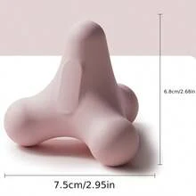 1 quả bóng massage hình tứ giác, dùng để massage chân, vai, cổ, eo, tay, giảm axit lactic, hỗ trợ yoga, tập thể dục, phụ kiện massage thủ công. - Nhiều màu - Xem 9
