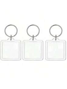 Personalized Photo Keychain Customize Family Photos Personal ID Photos And Pet Photos Creative Photo Keychain Compact And Portable Easy To Carry Birthday Gift For Family And Friends - Multicolor - View 12