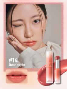 Rom&nd Romand 凝胶唇膏，晶莹啫喱唇彩，保湿滋养唇膏，不粘腻唇彩 - 14 Dear Apple - 查看 11