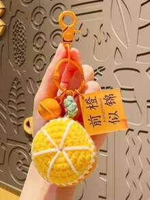 1 chiếc ghim cài áo hình hoa hướng dương và quả cam thủ công, thích hợp làm mặt dây chuyền túi xách, móc khóa, quà tặng du lịch, tiệc tùng, công việc. - Xem 13