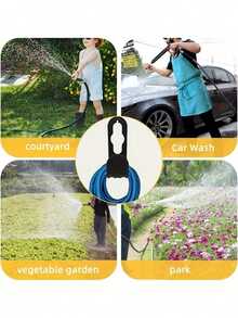 5 buah/Set Rak Selang Taman Gantung Dinding Kapasitas Beban 4kg, Cocok untuk Halaman Luar Ruangan, Dekorasi Luar Ruangan, Dekorasi Taman - MultiWarna - View 8