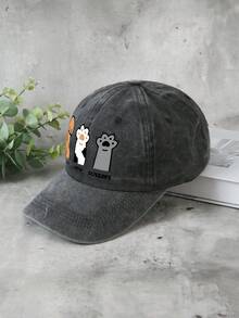 Cappellino da baseball da uomo - nero - Visualizzare 2