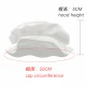 260401 Medieval Men's Hat 5 White