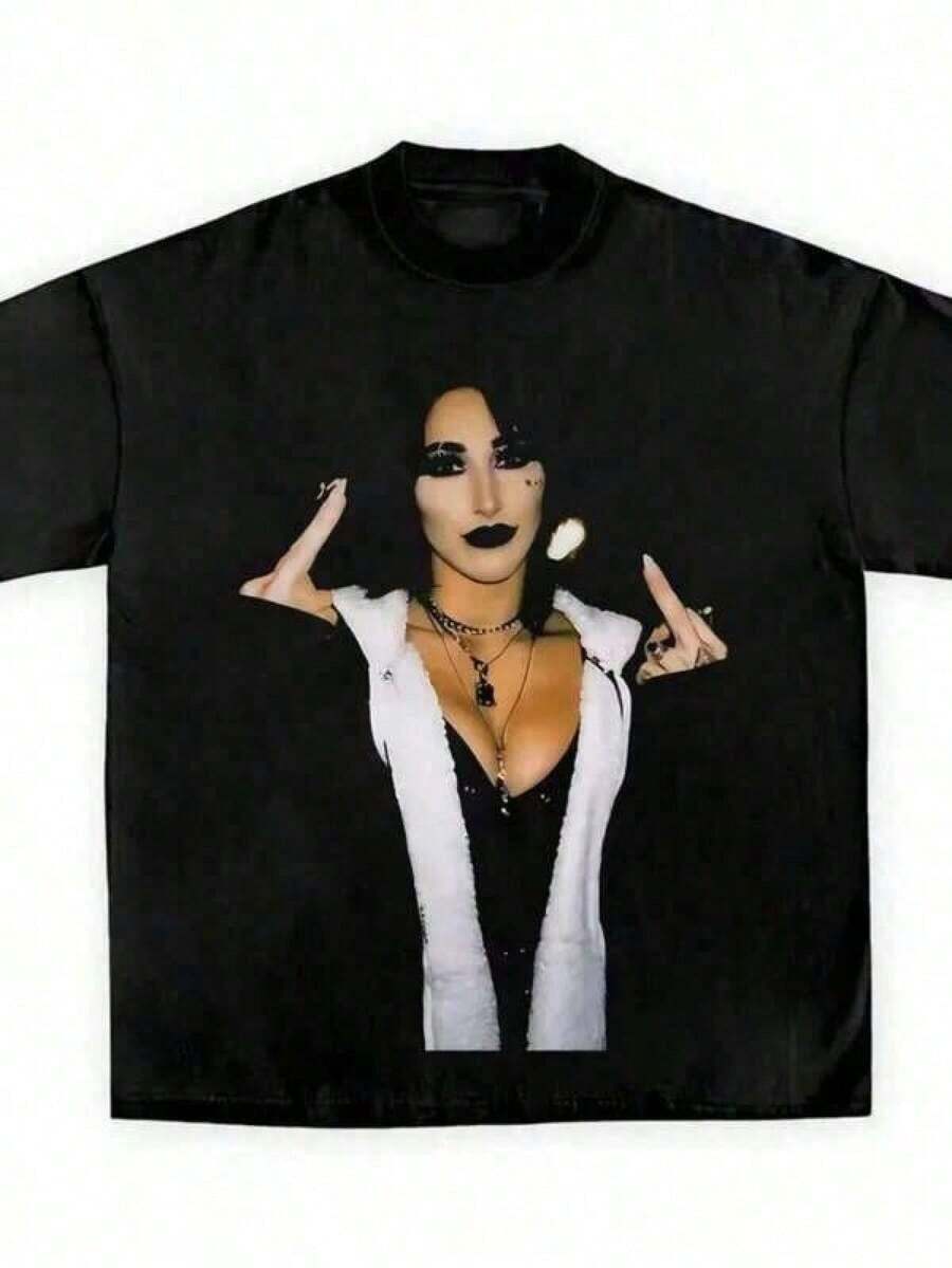 Women T-Shirts - Black - View 1