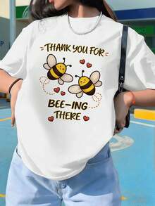 Women T-Shirts - White - View 1