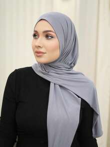 1pc Ready-To-Wear Instant Hijab Made By Soft, Breathable, And Anti-Pilling Fabric For . Suitable For Year-Round Use And Daily Wear By S.,Accessories,Beach Towel - Rrady-to-wear Hijab - View 17