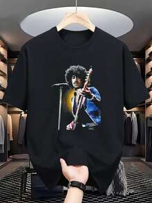 Camiseta unisex de la gira de conciertos de Phil Lynott, regalo para fans, disponible en tallas S-232XL CC107 - Negro - Ver 6