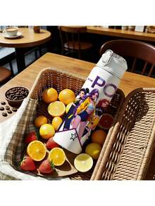 Cốc nước 4 màu 26.2oz, bình nước chủ đề K-POP, cốc du lịch in hình phong cách K-Pop, bình nước thể thao, cốc tập thể dục, bình đựng đồ uống di động tái sử dụng, giá đỡ đồ uống, phụ kiện thể dục - Nhiều màu - Xem 8