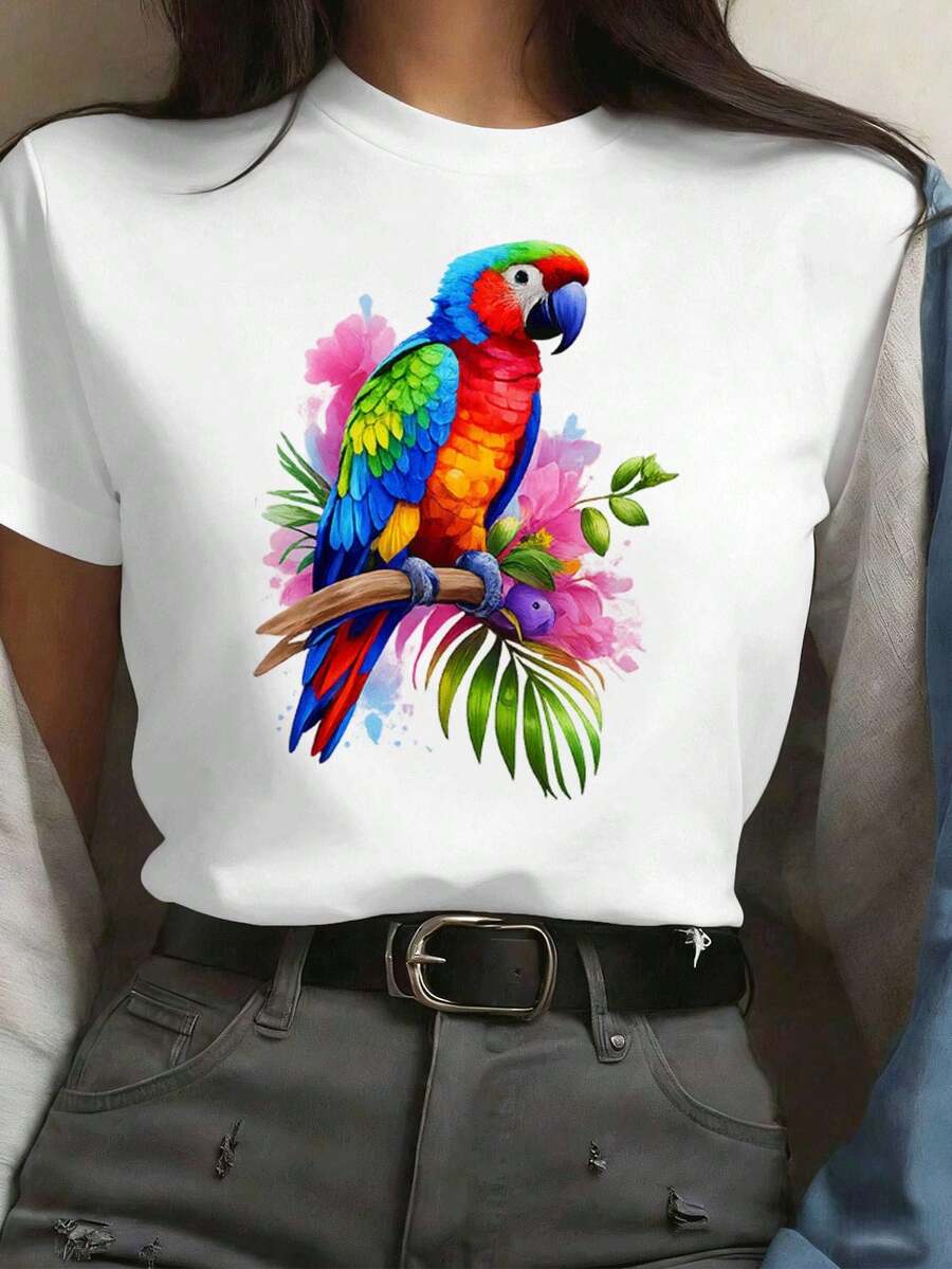Women T-Shirts - White - View 1