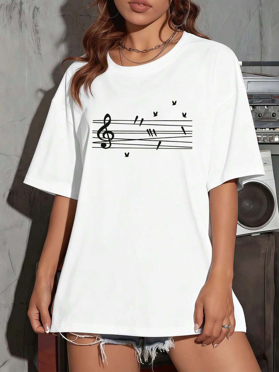 Women T-Shirts - White - View 1