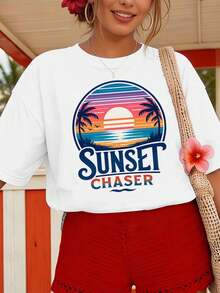Women T-Shirts - White - View 1