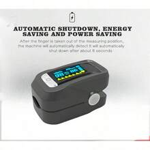 Fingertip Pulse Oximeter - Device For Measuring Blood Oxygen Saturation And Pulse Rate - Multicolor - View 6
