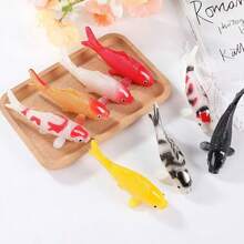 2pcs/4pcs Random Simulation Koi Fish Model, Ornamental Fish Aquarium Decor, Water Landscape Accessories - A - View 12