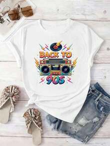 Women T-Shirts - White - View 2