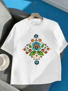 Women T-Shirts - White - View 2