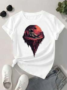 Women T-Shirts - White - View 2