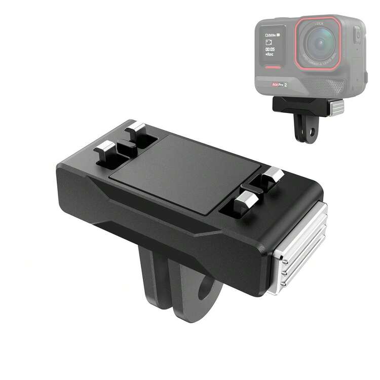 Puluz 适用于 Insta360 X5 / Ace / Ace Pro 的磁吸式快拆底座（黑色） - 查看 11