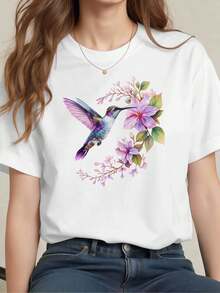 Women T-Shirts - White - View 1