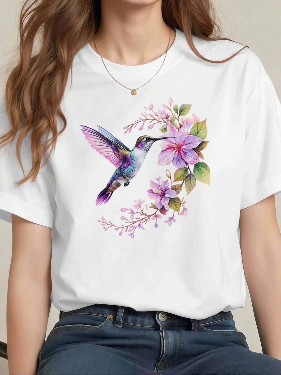 Women T-Shirts - White - View 1
