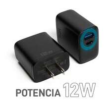 BUYTITI Cubo Cargador de 12W con Puerto USB y Tipo C Dispo - Ver 2