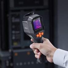 Wärmebildkamera, TISR Superauflösung 240x180, handheld Thermokamera mit 2 MP visueller Kamera, 96x96 IR-Auflösung, 25 Hz Bildwiederholfrequenz, -20 -550 °C, 4 Bildmodi & 6 Farbpaletten - 96 * 96 Pixel Auflösung - Übersicht 10