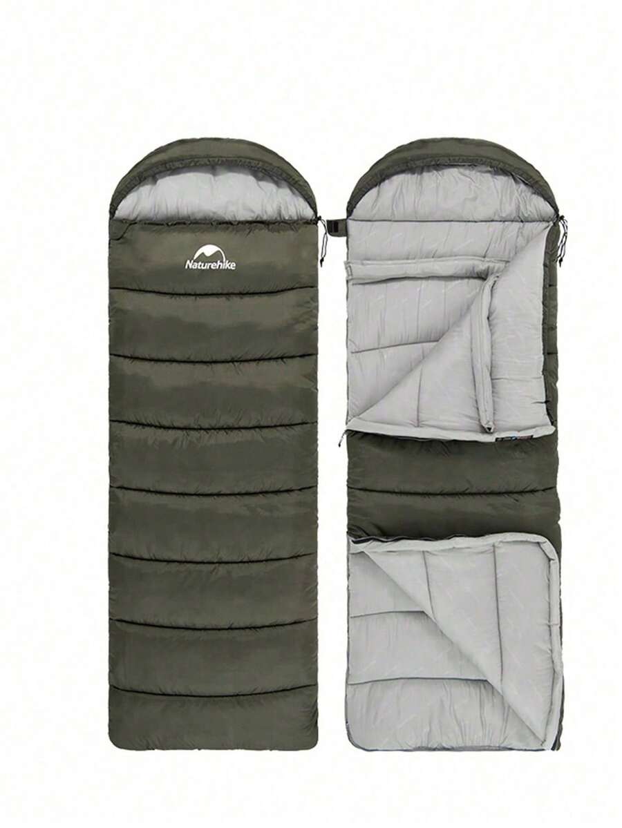 Naturehike 4-Season Thickened Warm Sleeping Bag, Waterproof & Windproof, Suitable For Outdoor Camping, Single Person Portable