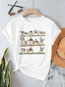 Women T-Shirts - White - View 2