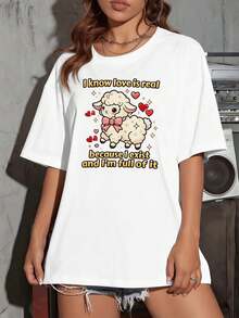 Women T-Shirts - White - View 1