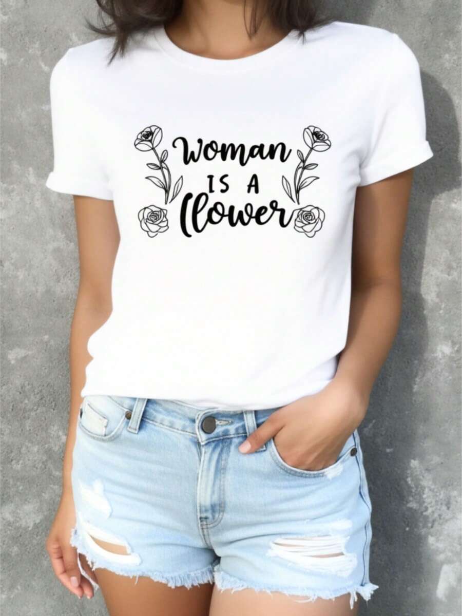 Camiseta de estilo urbano para mujer, 100% transpirable y suave, cuello redondo, casual y fácil de usar, ideal para fitness, ir al trabajo, ocio. El mejor regalo para el Día de la Madre