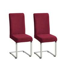 1/2/4/6pcs Elastic Big Leaf Waterproof Chair Covers, Removable & Washable, Suitable For Home, Restaurant, Party - Multicolor - View 29