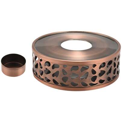 Stainless Steel Tea Warmer, Heating Base, Teapot, Warm Tea Stove, Candle Teapot, Tea Set