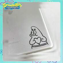 SpongeBob SquarePants 5pcs/Set Metallic Themed Stickers, Waterproof Glossy Paper Material, Suitable For Laptops, Humorous & Fun Design, Easy To Peel And Stick, Suitable For Children's Party Gifts, Easter Party Supplies And Room Decor (Random Styles) - Multicolor - View 10