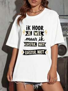 Women T-Shirts - White - View 1