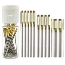 30pcs Cross Stitch Needle Set, Includes 3 Sizes Of Needles + Needle Case + Threader, Suitable For Handmade DIY Embroidery - 22#24#26#30 Pieces In Total + Plastic Tube - View 13