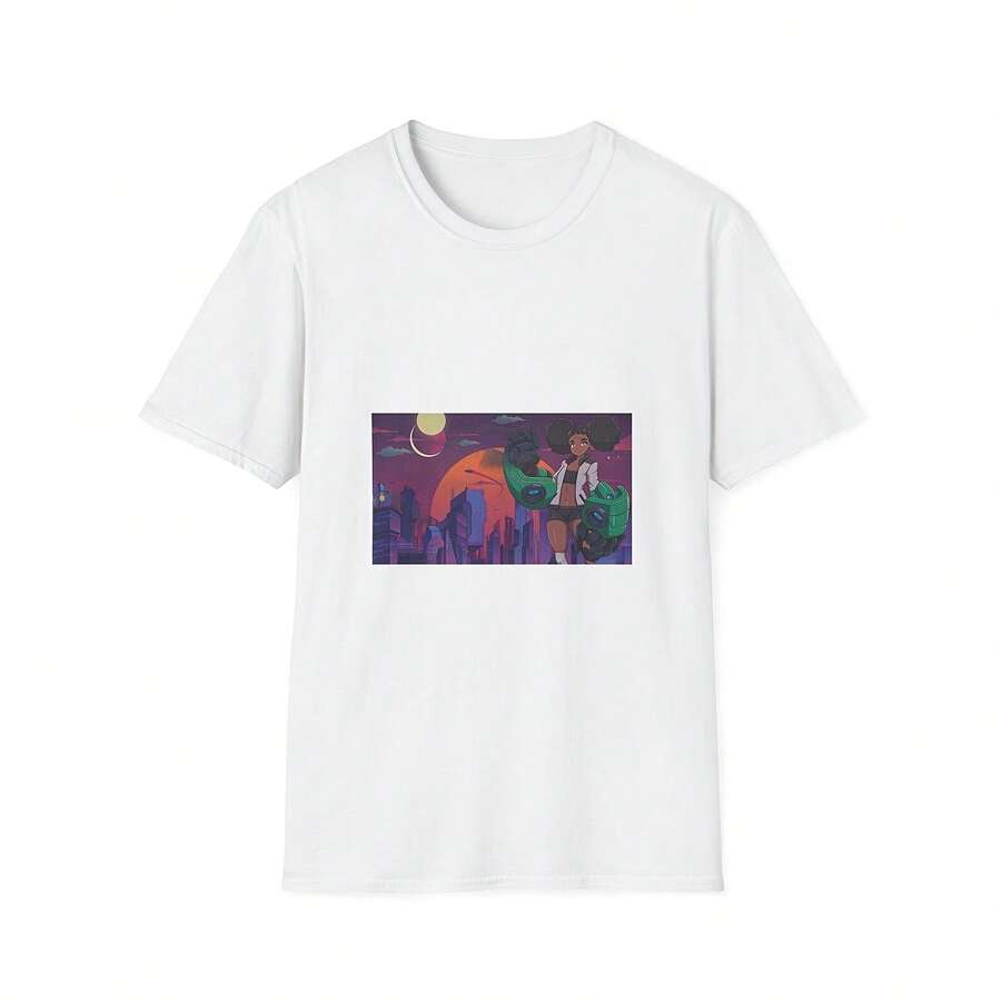 mia uni de anime de - Blanco - Ver 1