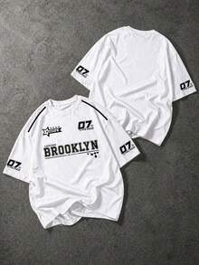 Brooklyn 07 Chicago Stars Unisex T-Shirt, 100% Cotton, New Release, Premium Casual Style - White - View 4