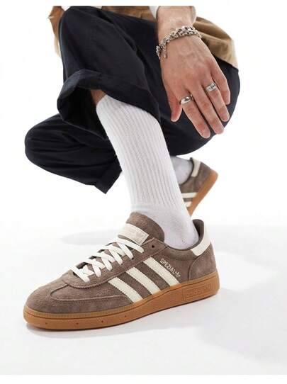Adidas Handball Spezial Women's Sneakers Earth Strata/White/Gum IF6490