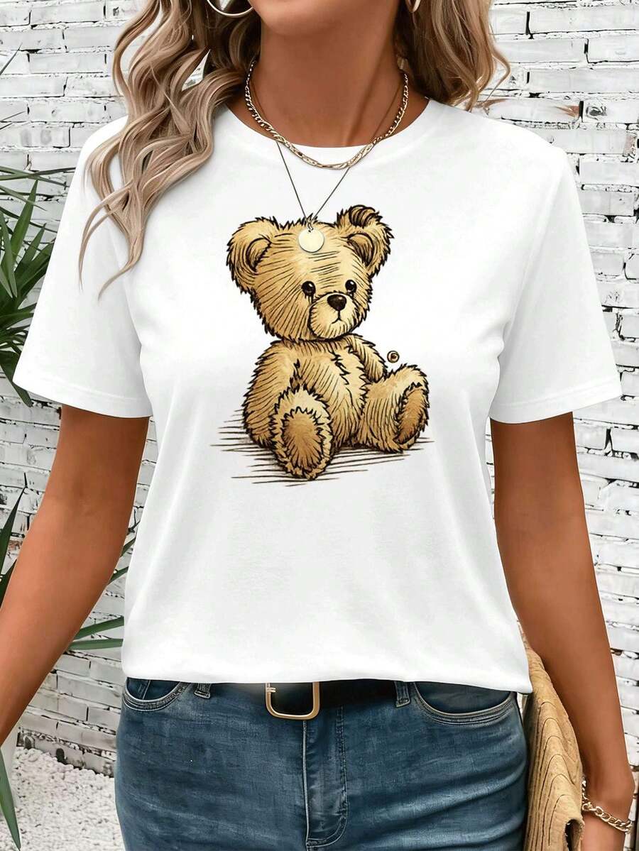 Women T-Shirts - White - View 1