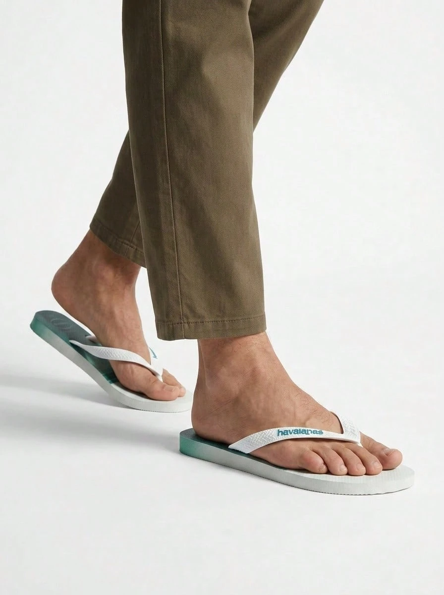 Havaianas HAV. TOP Casual Flip Flops - Blue - View 1