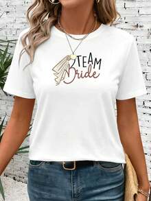 Dam-T-shirts - Vitt - Visa 1