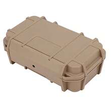 Estuche rígido impermeable, de herramientas para instrumentos de  Resistente a la presión Resistente al desgaste Resistente a los impactos para exteriores impermeable, color barro - Caja doble impermeable color barro - Ver 8