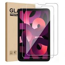 Yezodawee Bộ 2 miếng dán bảo vệ màn hình, tương thích với iPad 5/6/7/8/9th Gen 10.2/10.5 Air 1/2/3/4/5 10.9 Mini 1 2 3 4 5 6 Pro 11 1/2/3rd Gen 9.7 Pro 12.9 2015-2024-2025 A16/10th Gen, kính cường lực trong suốt. - Trong sáng - Xem 26