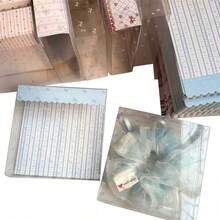 Scrunchie Hair Accessory Transparent Packaging Box Built-In Back Card Support Logo Print - 05; Folding Back Card 11*16cm - View 4