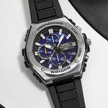 Đồng hồ Casio MWA-300H-2A màu xanh dương, màn hình kép, chống nước 50M, đèn nền LED, hiển thị ngày và thứ, đồng hồ đeo tay thể thao dành cho học sinh. - Một cỡ - Xem 3